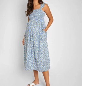JoJo Maman Bebe Maxi maternity dress